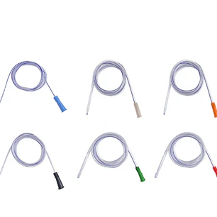 💧 Sonda Nasogástrica Levin CRANBERRY | Desechable Estéril – PVC Grado Médico – Diferentes Calibres