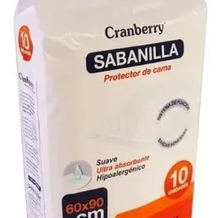 🛏️ Sabanilla Protectora de Cama 60 x 90 cm – CRANBERRY | Desechable – Absorbente – Impermeable – Cuidado Médico y Hogar
