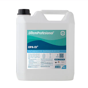 🧪 DESINFECTANTE OPA – DIFEMPHARMA | Solución Ortoftalaldehído – Desinfección de Alto Nivel para Instrumental Médico y Endoscópico