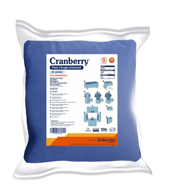 🩺 PACK DE CIRUGÍA UNIVERSAL CON 3 BATAS – CRANBERRY | Set Estéril Desechable para Procedimientos Quirúrgicos 1