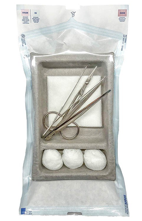 🩹 KIT DE CURACIÓN ESTÉRIL 13 BIODEGRADABLE – MADEGOM | Set Desechable para Curaciones y Procedimientos Médicos 1