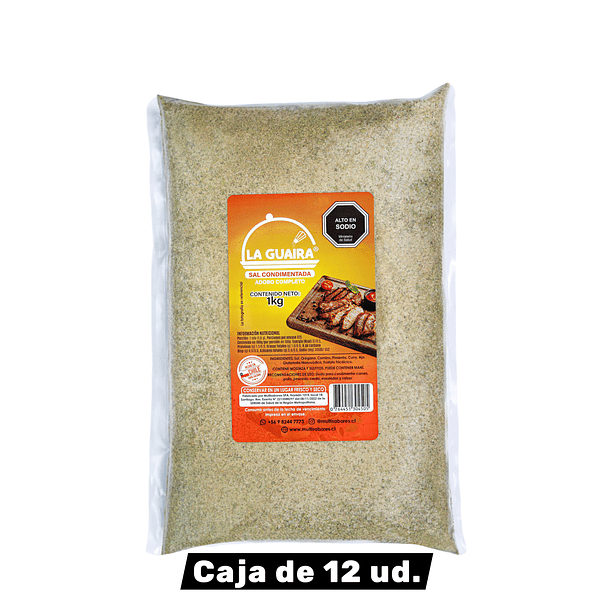 12 UD ADOBO COMPLETO / SAL CONDIMENTADA 1KG