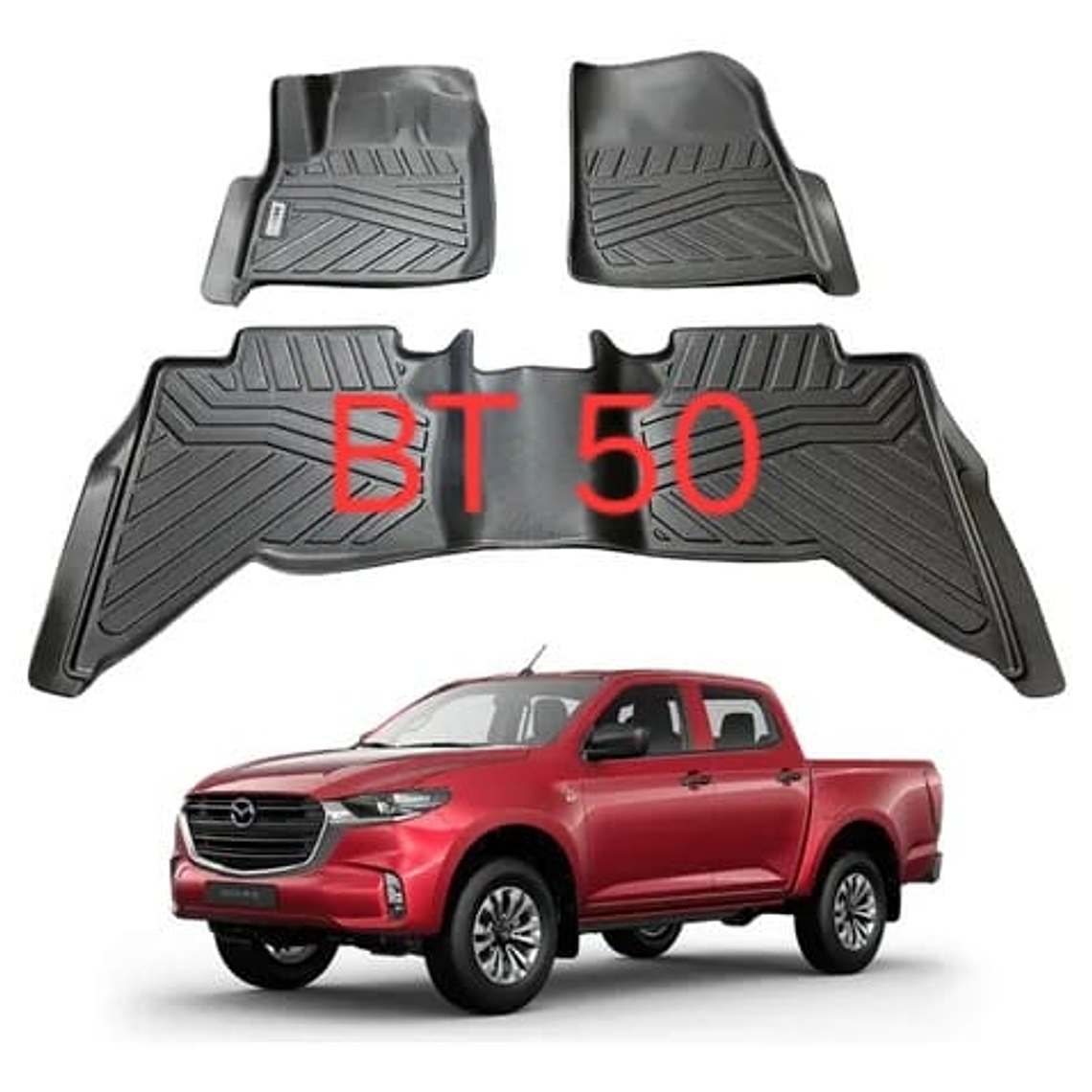 Piso rigido calce perfecto Mazda BT50 2