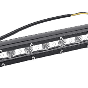 Barra 9 Led Flash Blanca Amarilla 