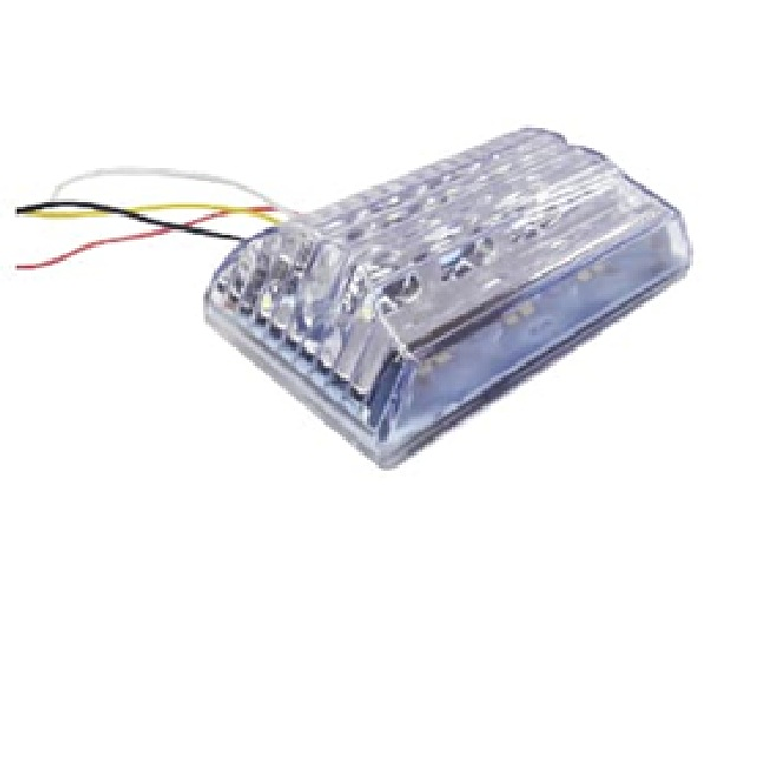 Farol Lateral 14 LED 12V Blanco Doble luz 2