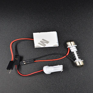 Tarjeta  9 LED 12V Blanca 