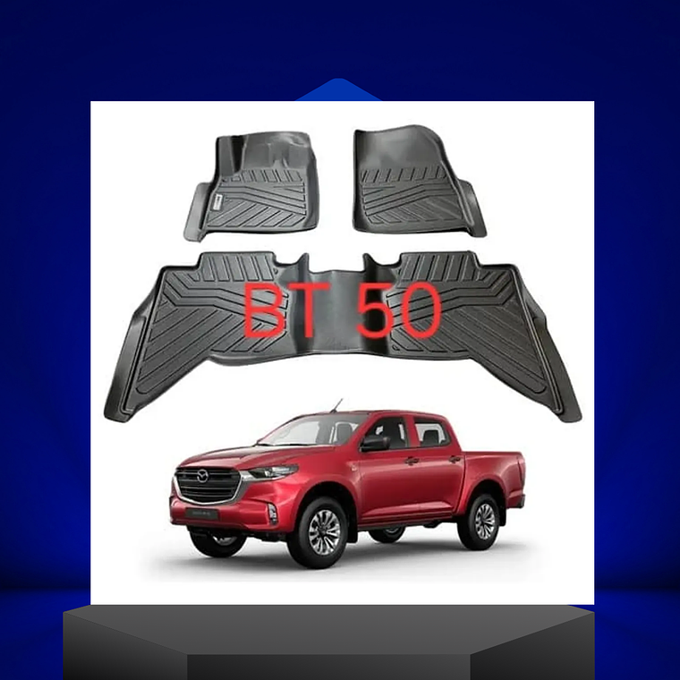 Piso rigido calce perfecto Mazda BT50 1