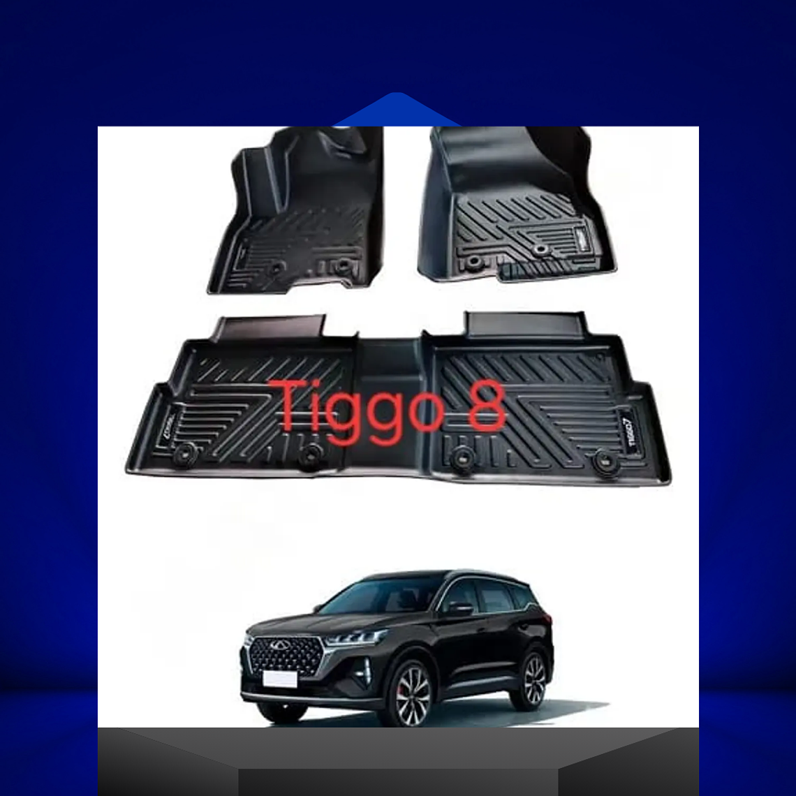Piso rigido calce perfecto Chery tiggo 8 pro 1
