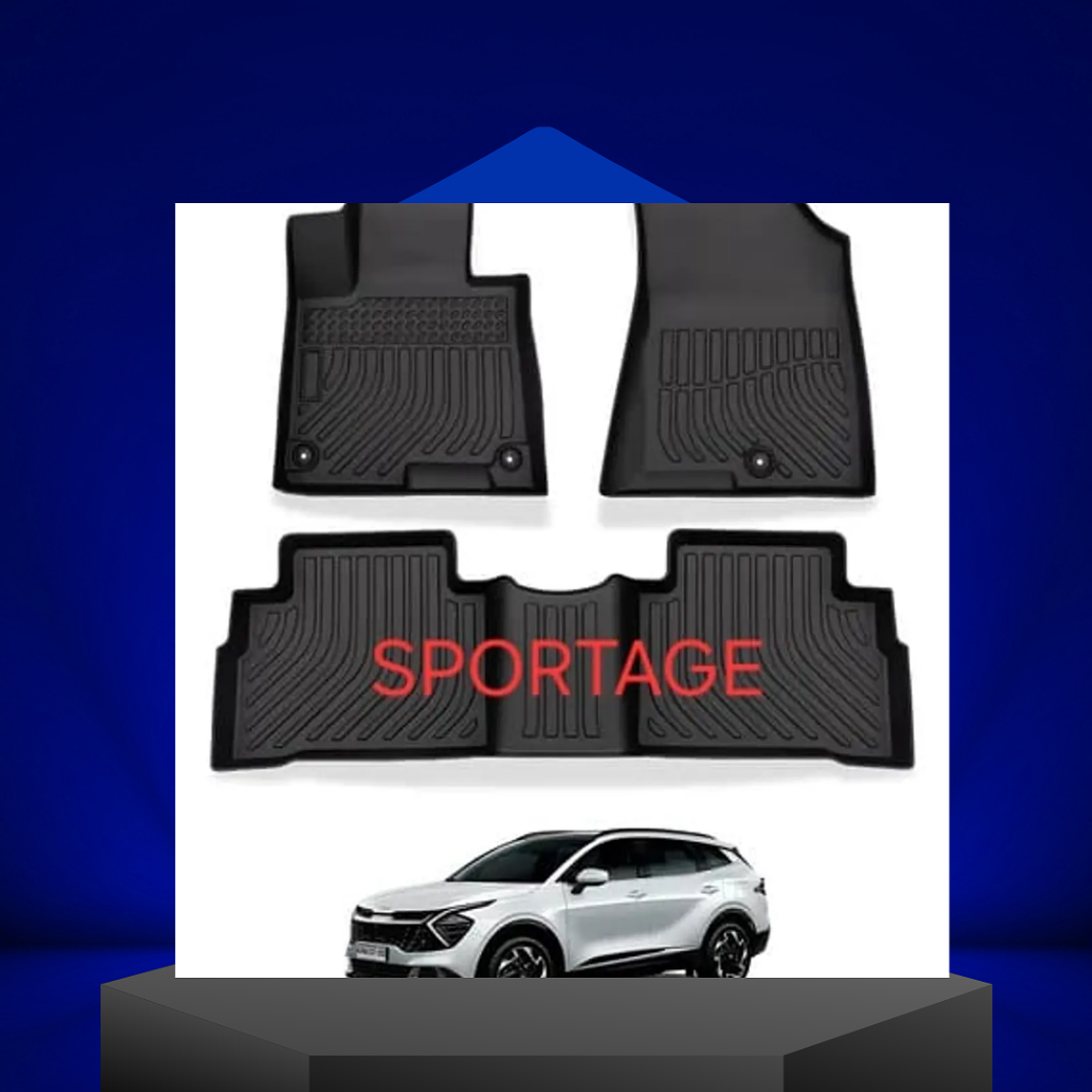 Piso rigido calce perfecto Kia Sportage 1