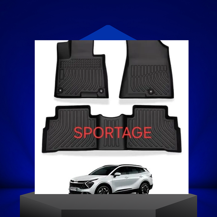Piso rigido calce perfecto Kia Sportage 1