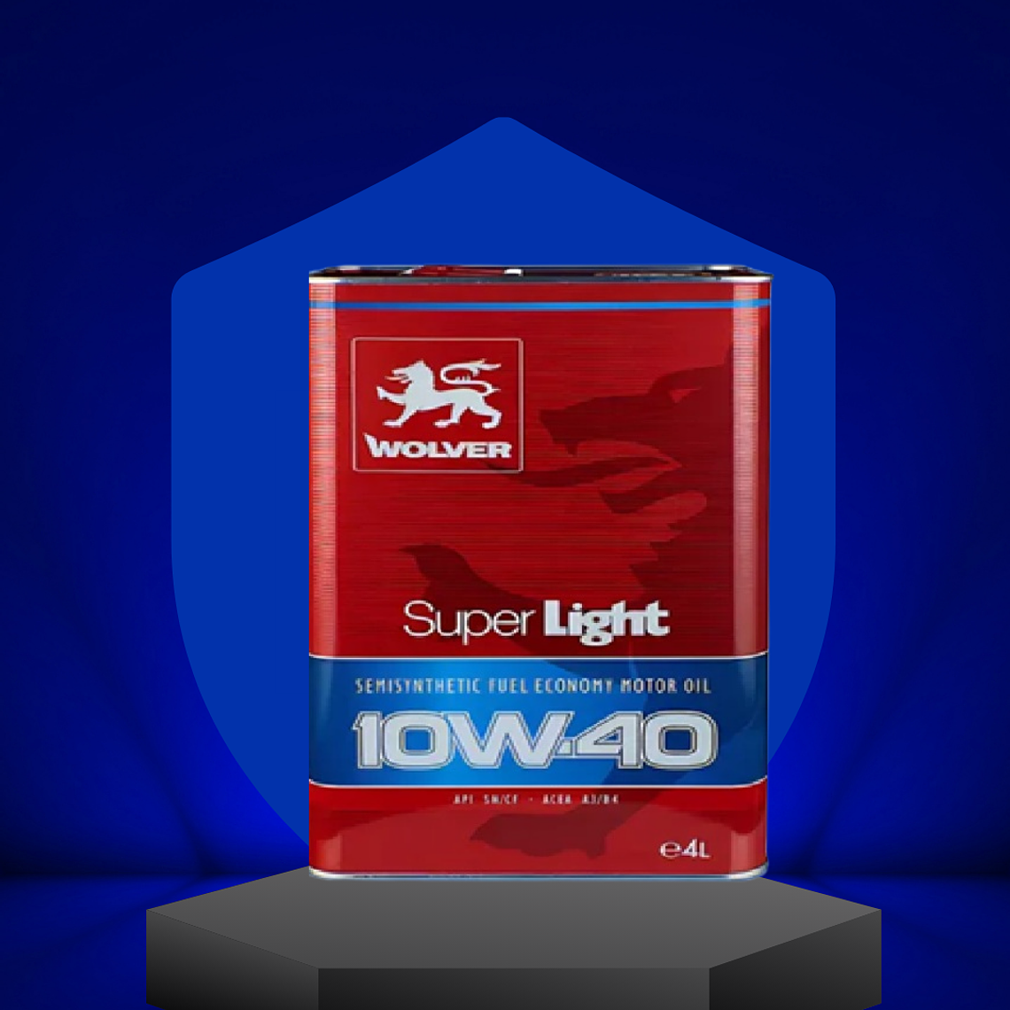 Aceite Wolver 10W40 4L 1