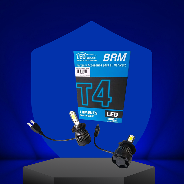 Ampolleta H7 BRM  3000 LUMENES 1