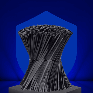 Amarra Plastica Negro