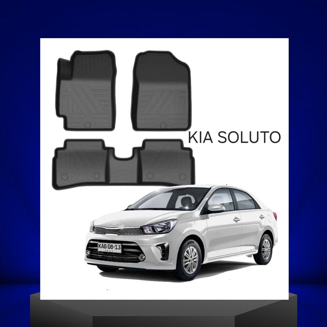 Piso rigido calce perfecto Kia Soluto 1