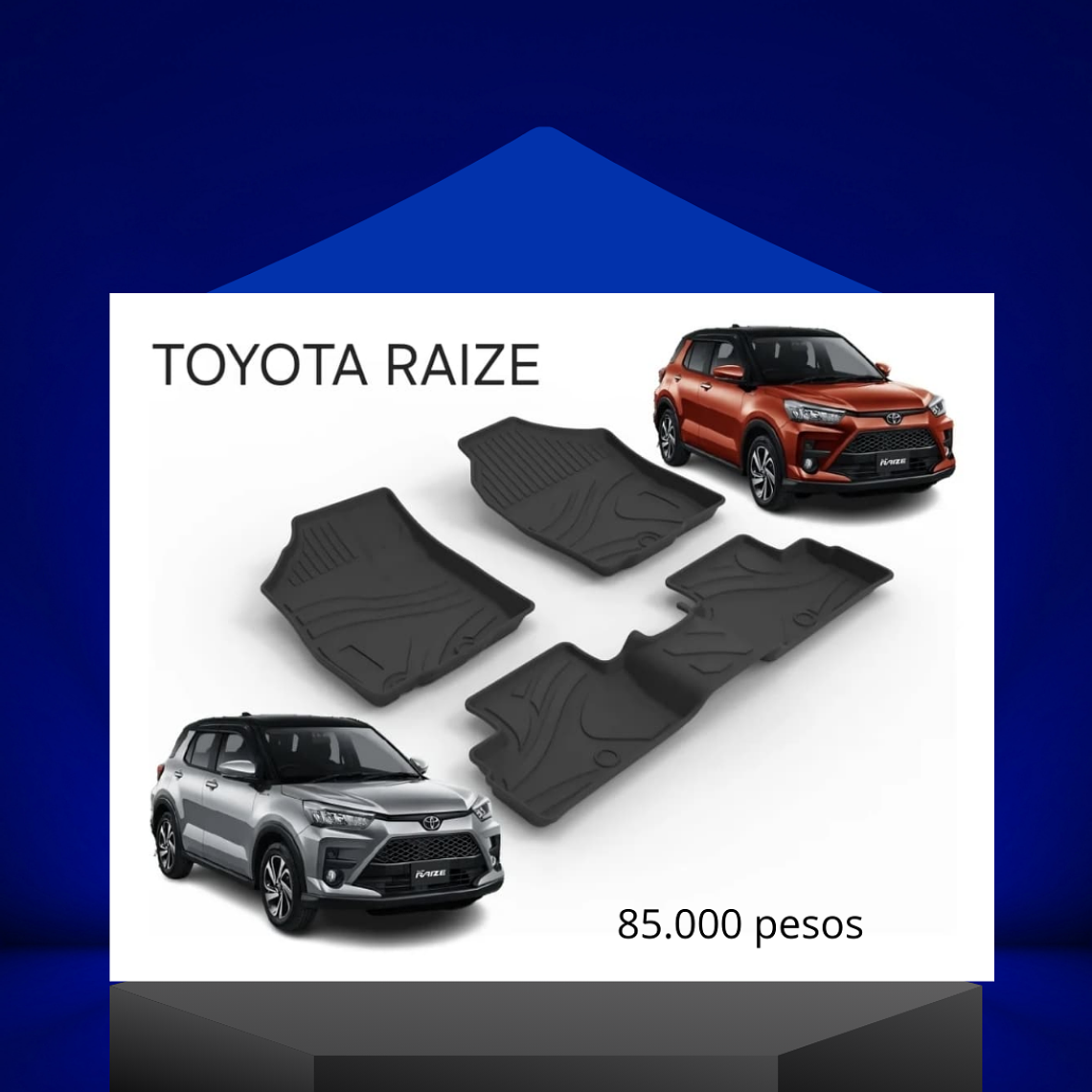 Piso rigido calce perfecto Toyota Raize 1
