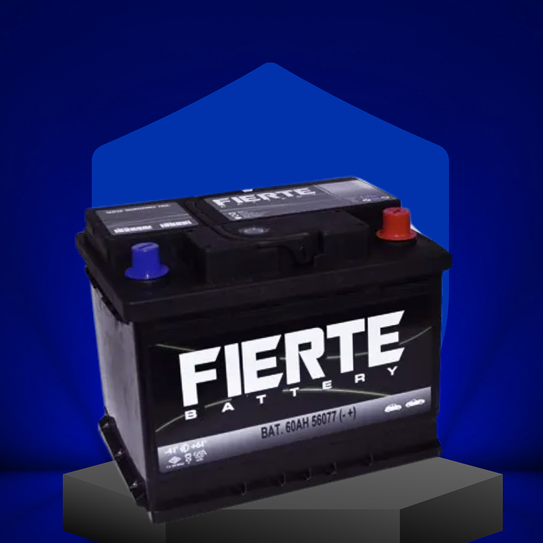 Batería 60AH Fierte 56077R CCA 480 1