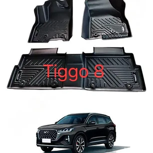 Piso rigido calce perfecto Chery tiggo 8 pro