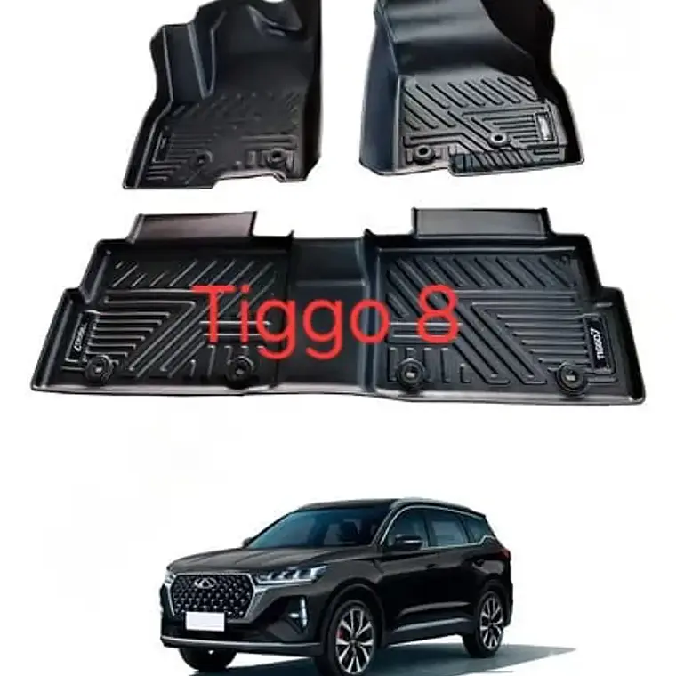 Piso rigido calce perfecto Chery tiggo 8 pro 1