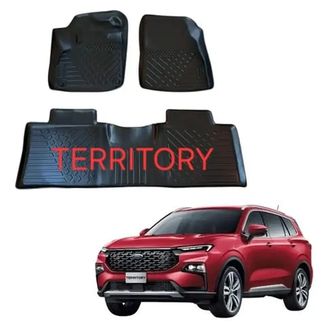 Piso rigido calce perfecto Ford Territory 1