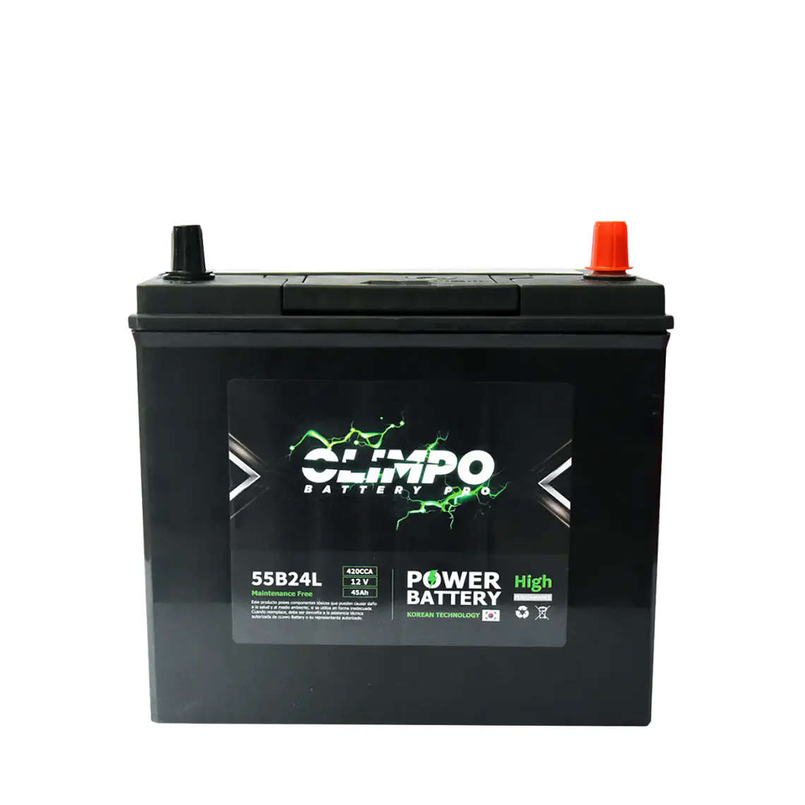 Batería 45AH 55B24LS CCA 420 1