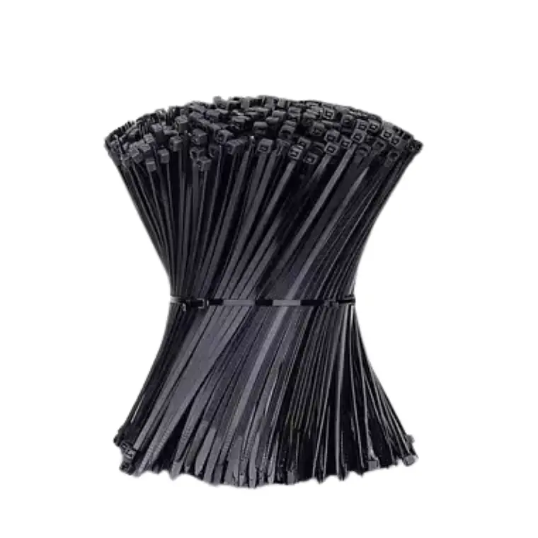 Amarra Plastica Negro 1