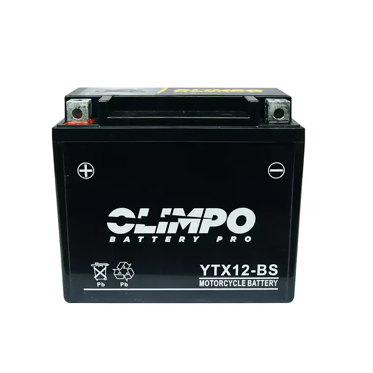 Bateria Moto 12AH YTX12-BS CCA 220 (+-) 1