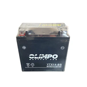 Bateria Moto  14AH YTX14-BS CCA 245 (+-)