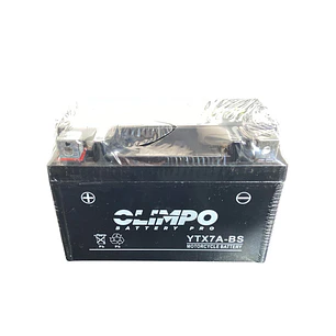 Bateria Moto 7AH YTX7A-BS CCA 205 (+-)