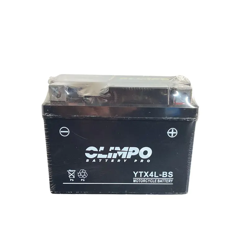 Bateria Moto 4AH YTX4L-BS CCA 130 (-+) 1