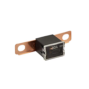 Fusible FLM abierto 80 amp negro