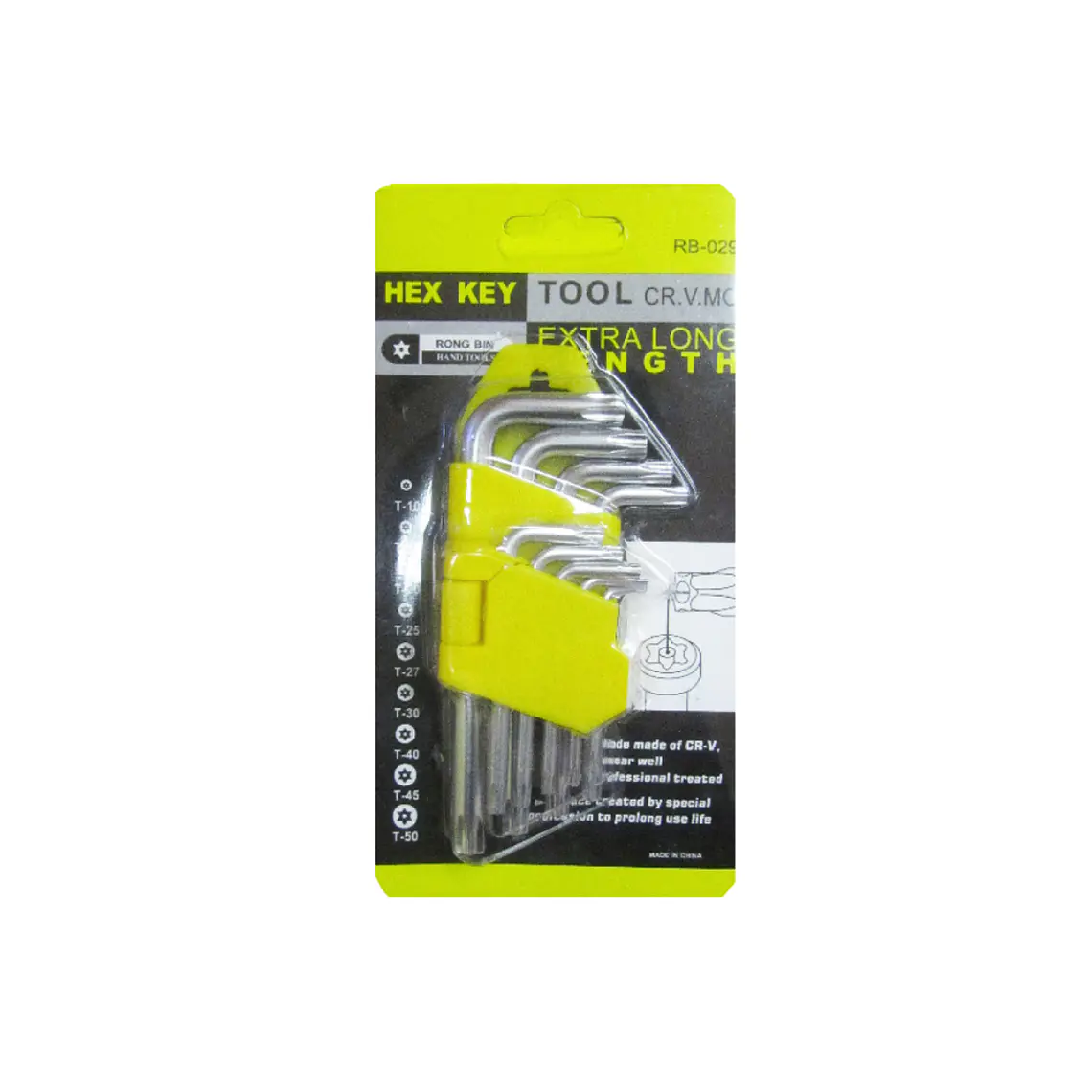 Set llave TORX 9 piezas Set corto 1