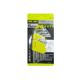 Set llave TORX 9 piezas Set corto