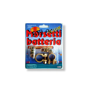 Terminal Bateria Flanche a un Lado Bronce 