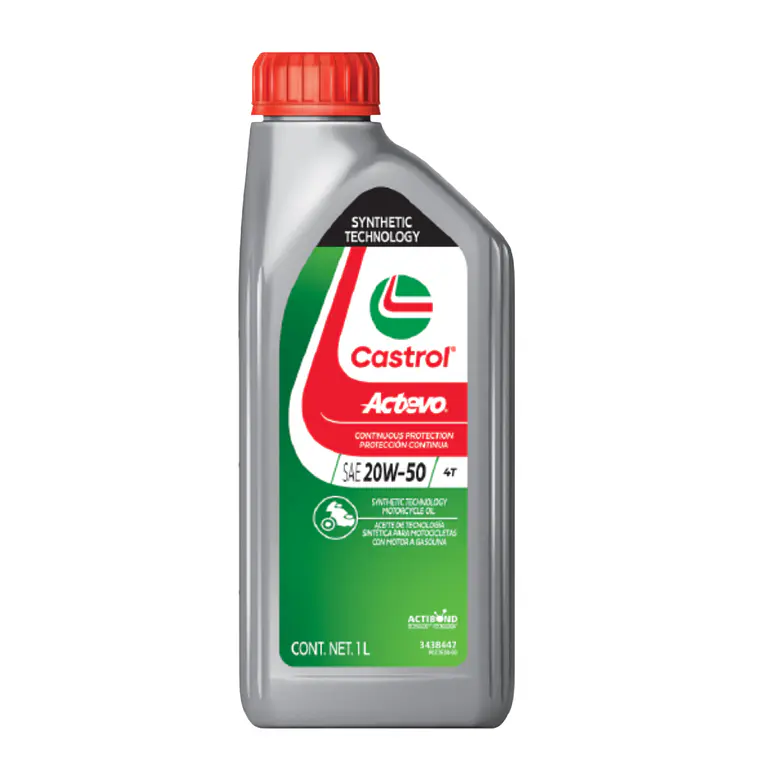 Lubricante Actevo 4T 20W50 1L 1