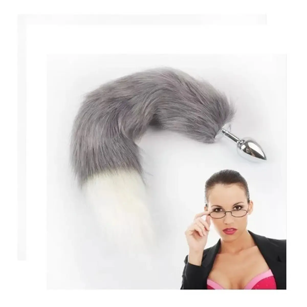 Plug Anal Con Cola De Zorro