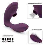 SUCCIONADOR Y VIBRADOR "DOUBLE LOVER" - USB