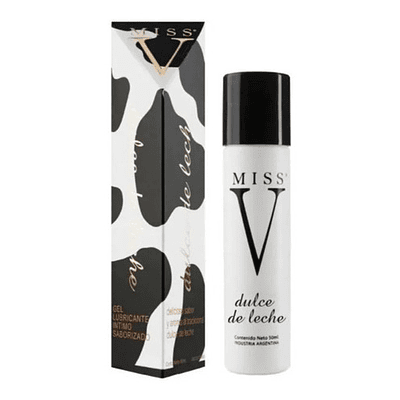 Gel Lubricante Intimo Saborizado Miss V Dulce De Leche 50 Ml