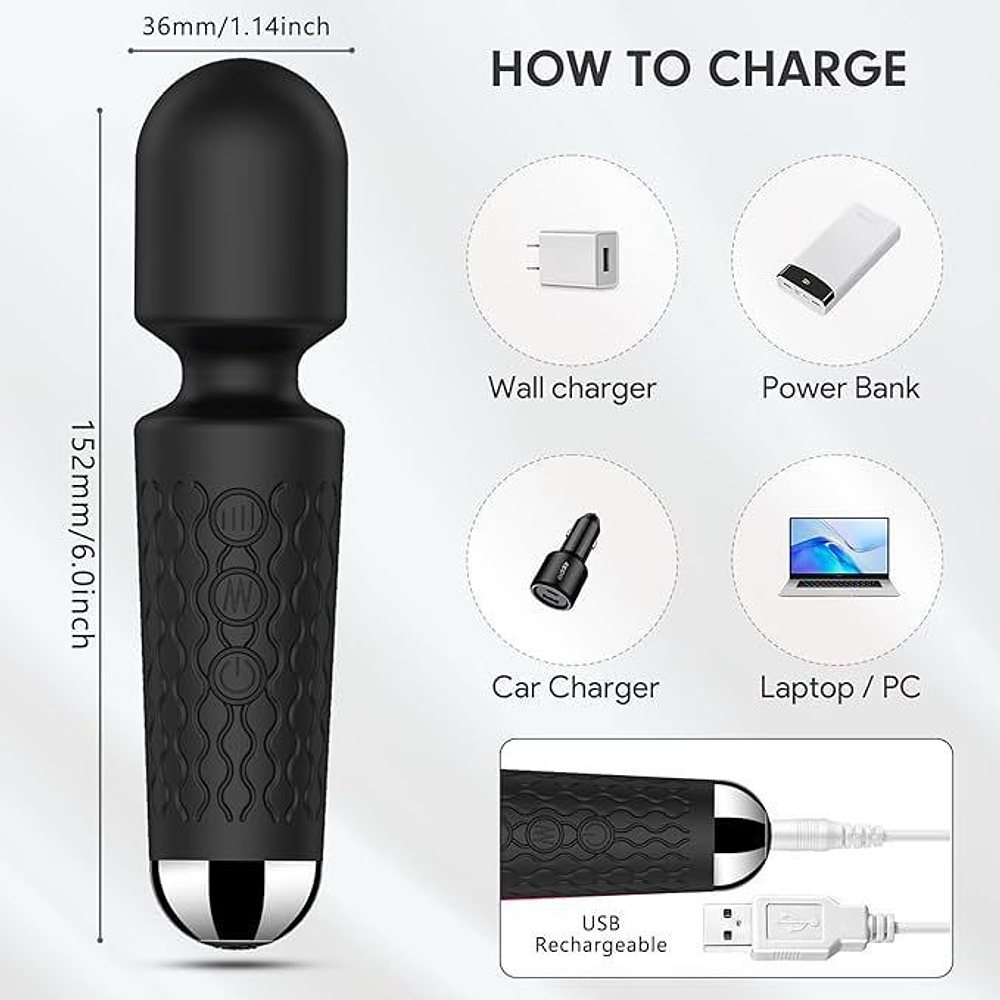 VIBRADOR "MIKE JR"  - USB