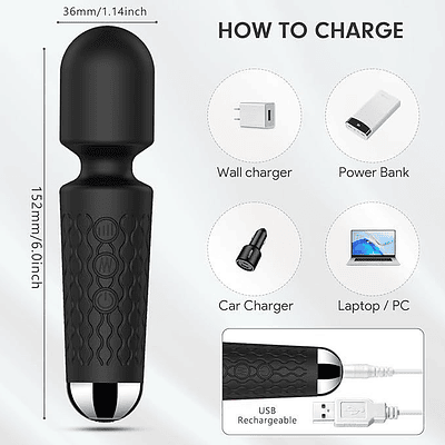 VIBRADOR "MIKE JR"  - USB