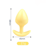 Plug Anal de TPE Suave Colores Pastel "Ice Cream" Diferentes Tamaños 