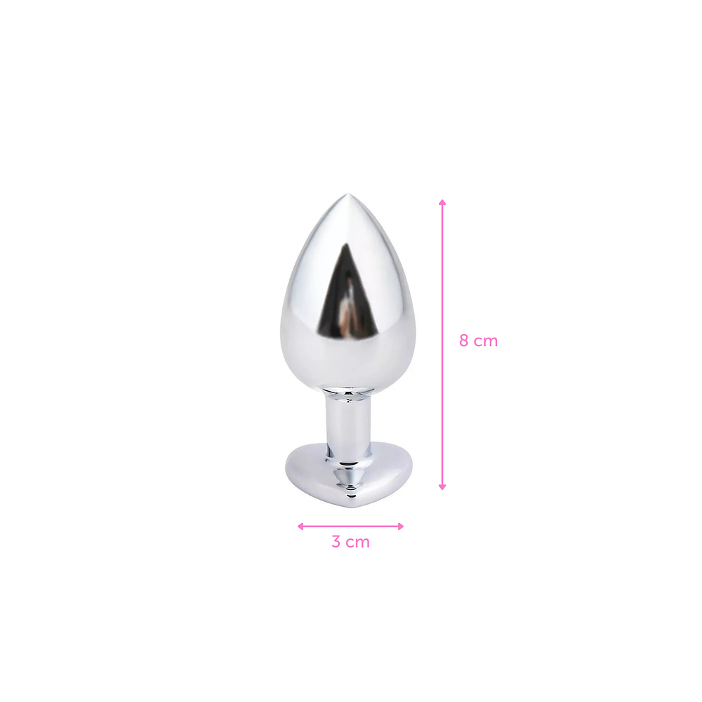 PLUG ANAL CORAZÓN MEDIUM 