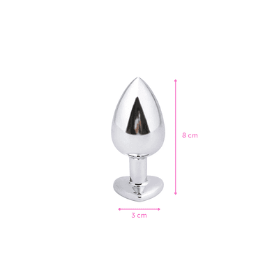 PLUG ANAL CORAZÓN MEDIUM 