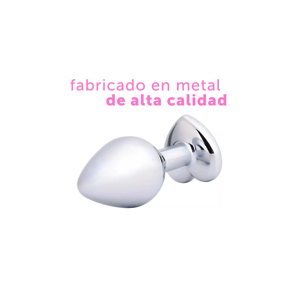 PLUG ANAL CORAZÓN MEDIUM 