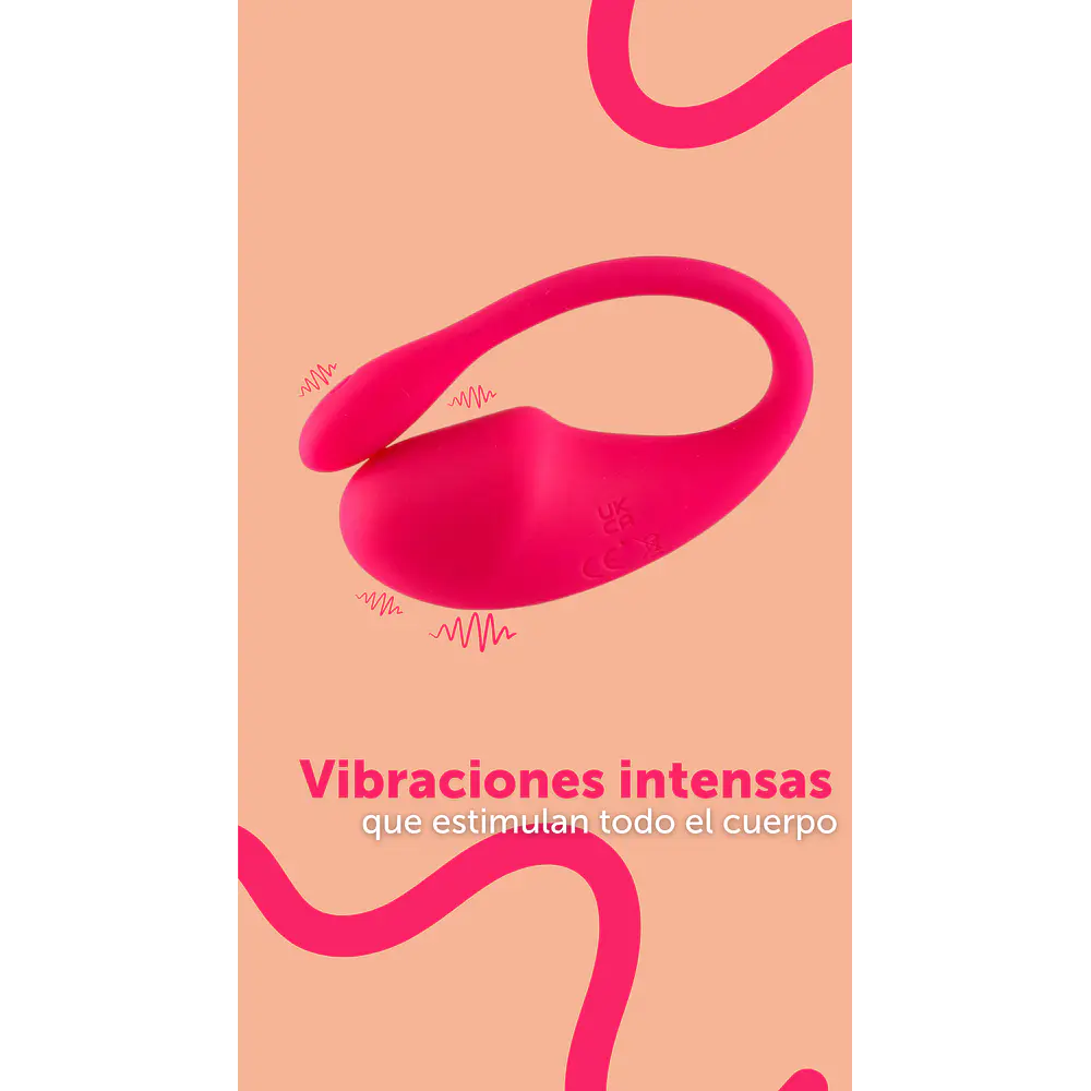 VIBRADOR CON APP "FLAMINGO" - USB 