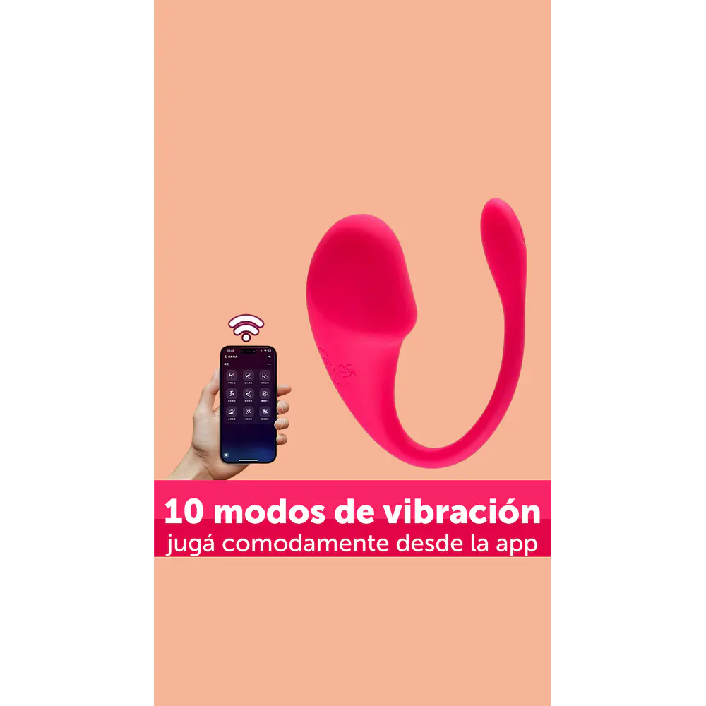 VIBRADOR CON APP "FLAMINGO" - USB 