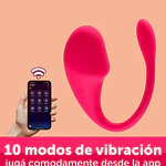 VIBRADOR CON APP "FLAMINGO" - USB 