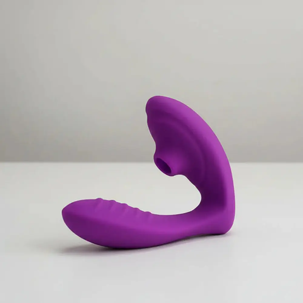 SUCCIONADOR Y VIBRADOR "DOUBLE LOVER" - USB