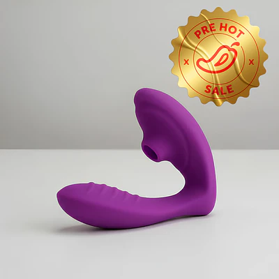SUCCIONADOR Y VIBRADOR "DOUBLE LOVER" - USB