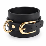 Set de Esposas Simil Cuero Negro