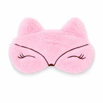 Set Antifaz y Esposas de Felpa Rosa con Diseño de Zorrito